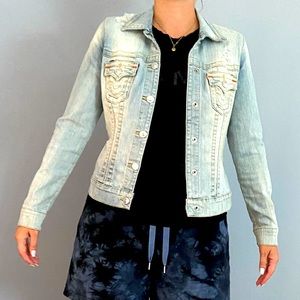 True Religion Denim Jacket Size M